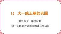 人教版(2024)七年级上册第12课 大一统主朝的巩固教学演示ppt课件