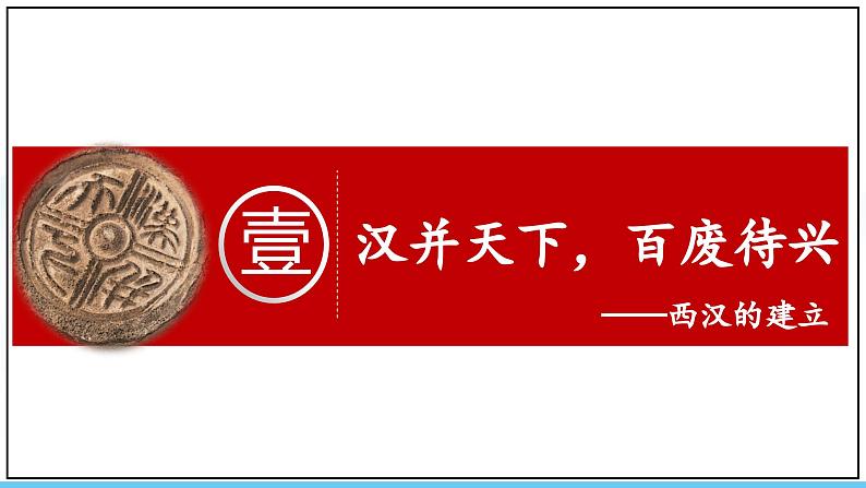 人教版(2024)七年级历史上册课件 第11课 西汉建立和“文景之治”03