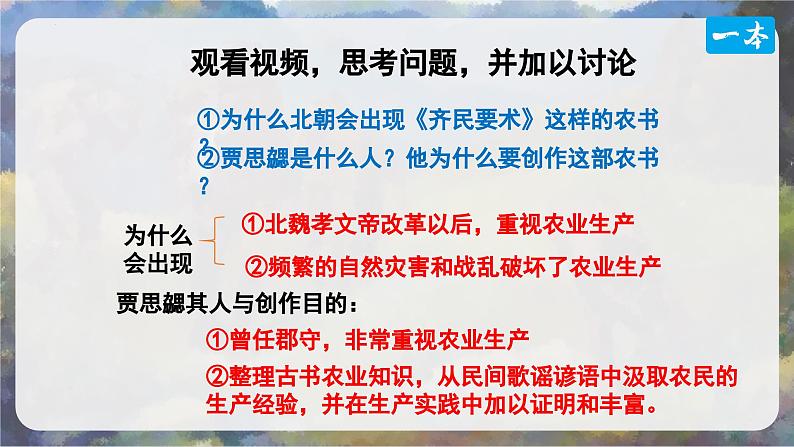 人教版(2024)七年级历史上册课件 第20课 三国两晋南北朝时期的科技与文化06