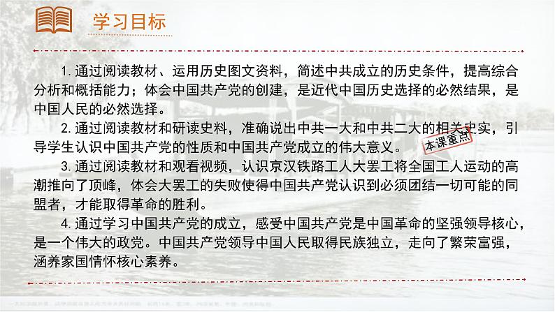 人教版初中历史8上第14课 中国共产党诞生课件+教案05
