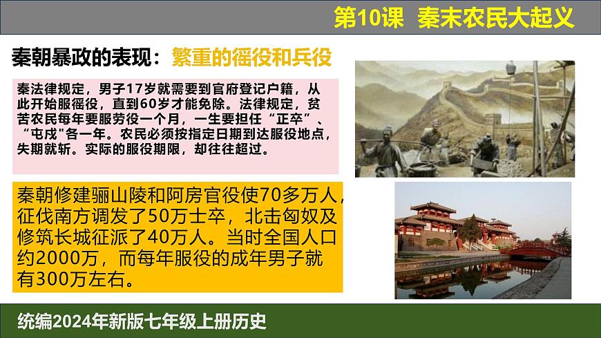 人教版（2024）7上歷史第10課《秦末農(nóng)民大起義》課件第8頁