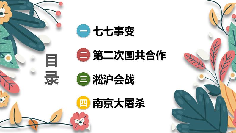 人教版(2024学年)初中历史8上 第19课 七七事变与全民族抗战(核心素养精品课件)第4页