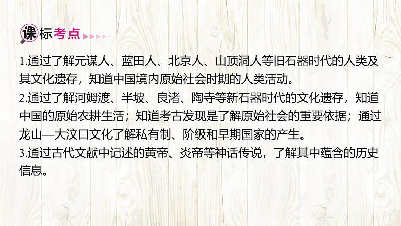 统编版(2024新版)七年级上册历史 第一单元史前时期:原始社会与中华文明的起源复习课件第2页