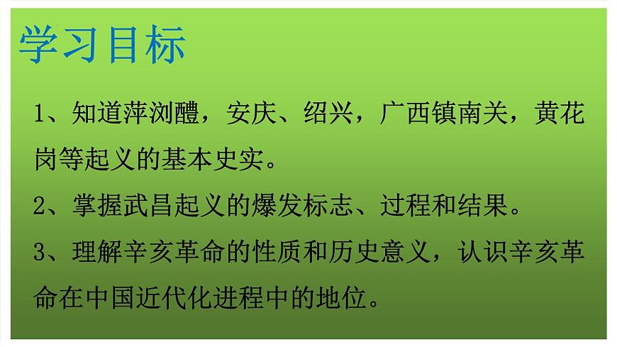 (統(tǒng)編版(五四制)初中歷史 中國(guó)歷史第三冊(cè)第9課 辛亥革命  課件第2頁(yè)