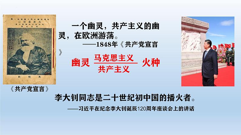 (统编版(五四制)初中历史 中国历史第三册第14课 中国共产党诞生 课件06
