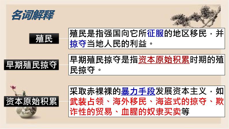 部编版历史与社会九年级上册 第16课早期殖民掠夺 课件03
