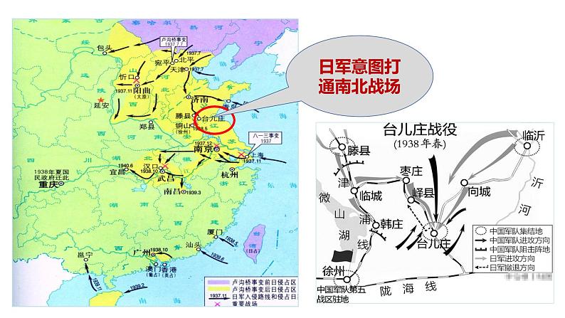 部编版历史八年级上册 第20课 正面战场的抗战(同步课件)05