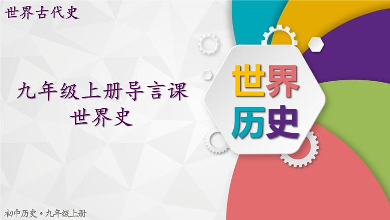 【同步优选】九上 第0课 九上导言课 精品课件01