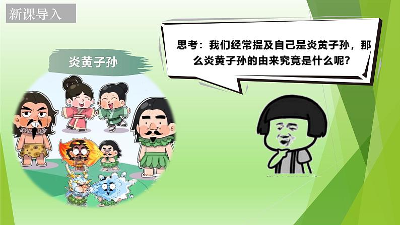人教统编2024年版七年级历史上册第3课_中华文明的起源(同步教学课件)第2页