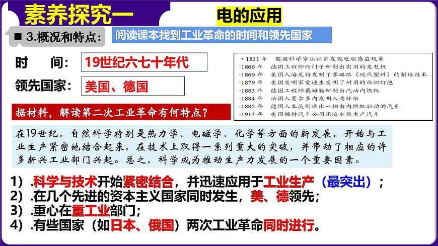 人教版初中歷史9下 第5課 第二次工業(yè)革命 課件第6頁