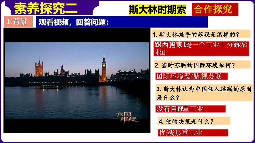 人教版初中歷史9下 第11課 蘇聯(lián)的社會主義建設(shè) 課件第8頁