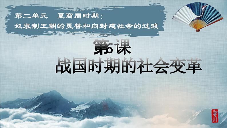 统编版七年级历史上册第6课《战国时期的社会变革》课件第2页