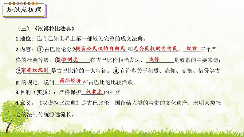 新课堂探索课件 部编版历史9年级上册 第2课 古代两河流域04