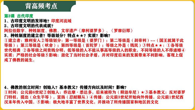 九年级上册期末复习晨读晚诵一遍过(1-21课) 课件第4页