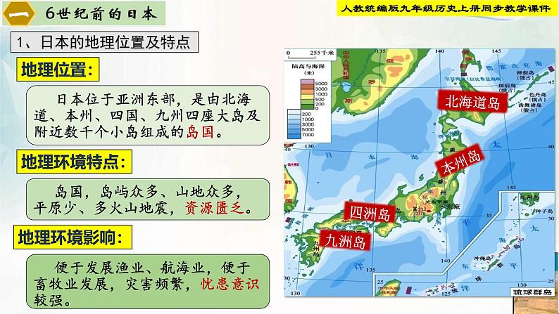 【新课标•新理念】人教部编版九年级历史上册第11课 古代日本(同步课件)04