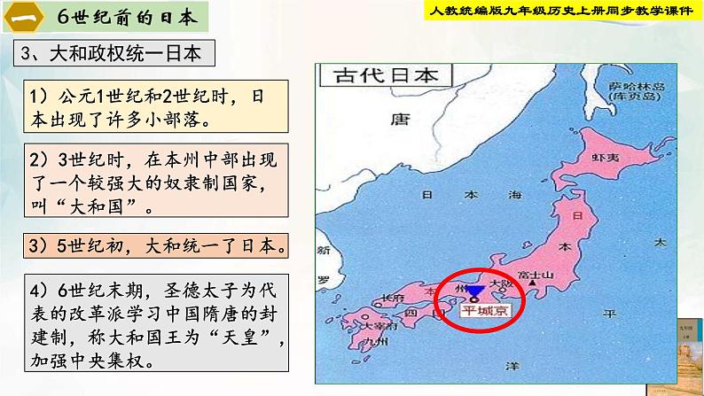 【新课标•新理念】人教部编版九年级历史上册第11课 古代日本(同步课件)06