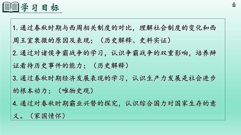 人教统编2024年版七年级历史上册第5课 动荡变化中的春秋时期(教学课件)03