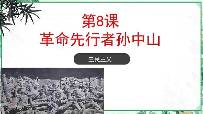 部编版八年级历史上册同步精品课堂第8课革命先行者孙中山(课件)04