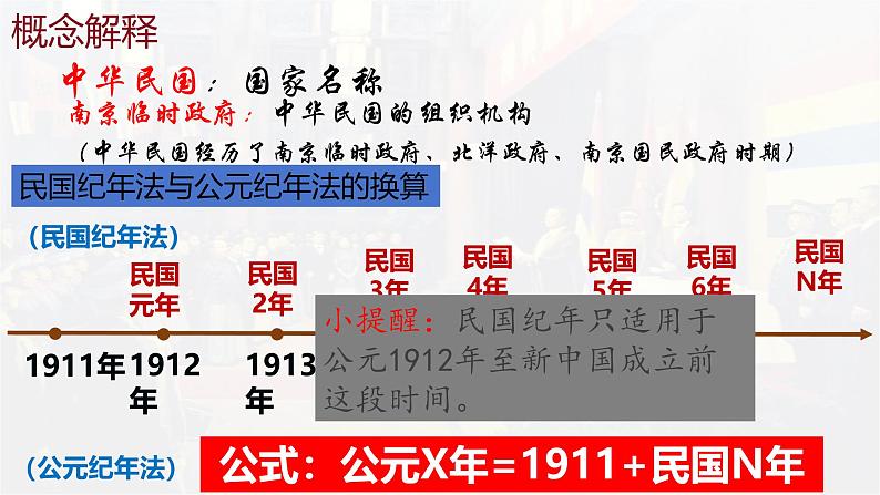 统编版八年级历史上册3.10《中华民国的创建》课件第6页