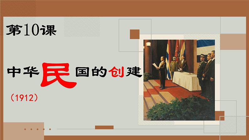 统编版八年级历史上册第10课《中华民国的创建》课件第3页