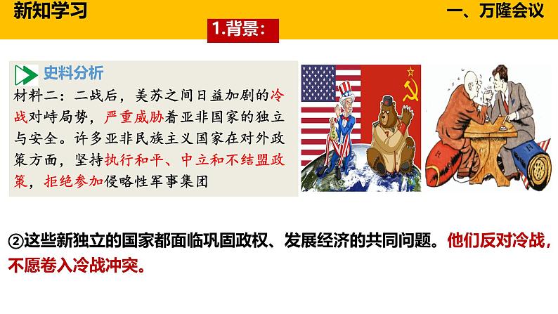 初中历史人教版九年级下册第19课 亚非拉国家的新发展 课件06