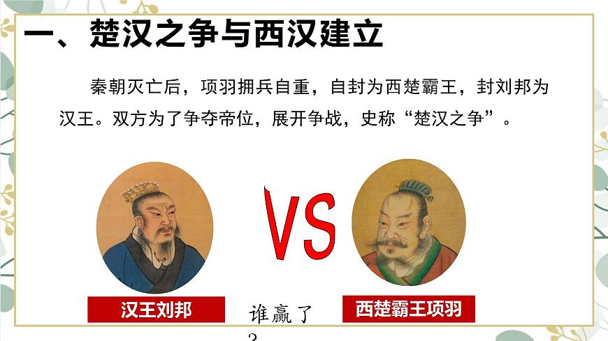 統(tǒng)編版七年級歷史上冊第11課《西漢建立和“文景之治”》教學課件第4頁