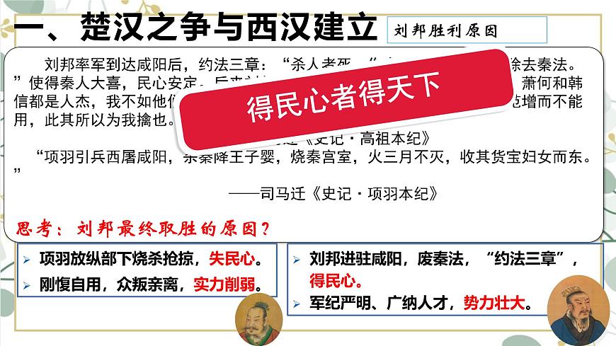 統(tǒng)編版七年級歷史上冊第11課《西漢建立和“文景之治”》教學課件第5頁