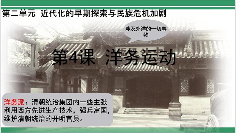 初中历史人教版八年级上册第4课 洋务运动和边疆危机 课件02
