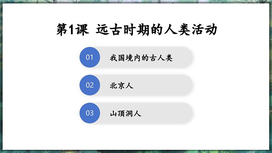 第1課 遠(yuǎn)古時期的人類活動-初中歷史七年級上冊 同步教學(xué)課件（人教版2024）第4頁