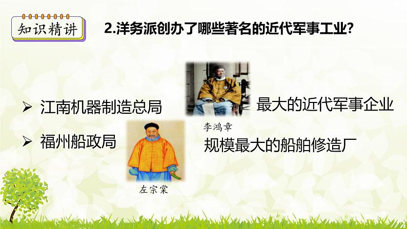 新课堂探索课件 部编版历史8年级上册 第4课 洋务运动和边疆危机第7页