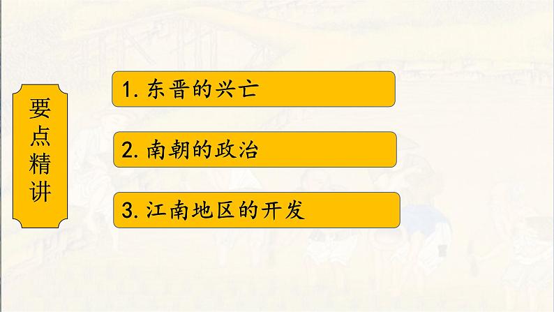 第18课 东晋南朝政治和江南地区开发 七年级历史上册同步课件(含视频)( 人教版2024)04