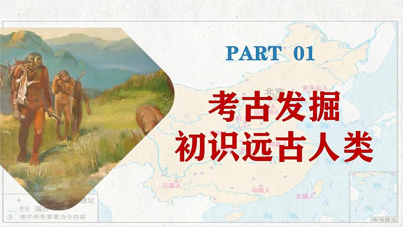 第1课 远古时期的人类活动 七年级历史上册同步课件(含视频)(统编版2024)第5页
