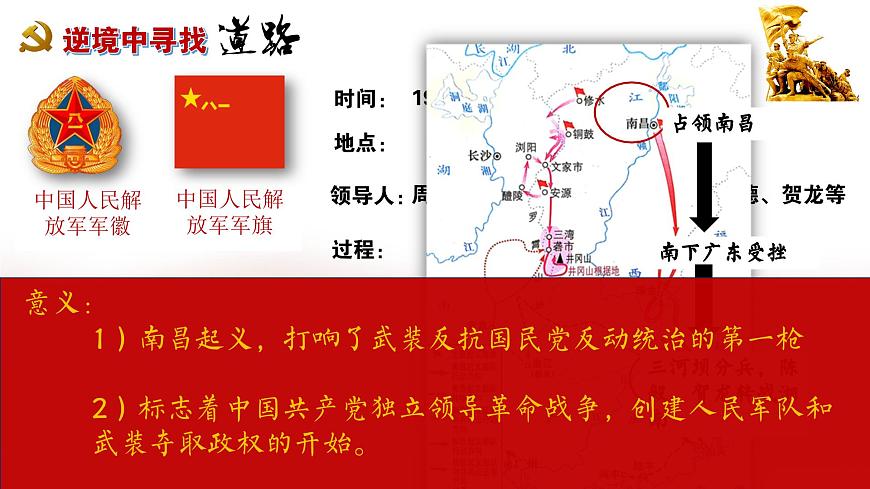 人教統(tǒng)編版八年級(jí)歷史上冊(cè)第16課_毛澤東開辟井岡山道路【課件】第5頁