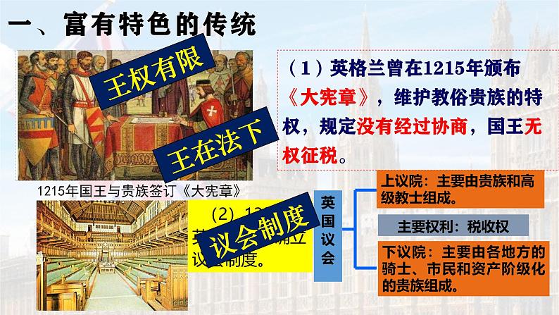 人教统编版九年级历史上册第17课_君主立宪制的英国【课件】第8页