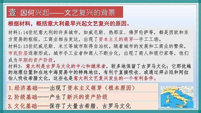 人教统编版九年级历史上册第14课_文艺复兴运动【课件】07