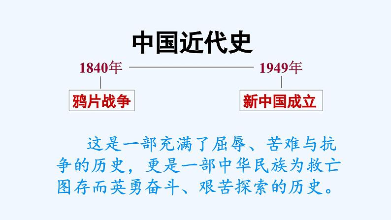 人教部编版历史八年级上册第1课鸦片战争课件第1页
