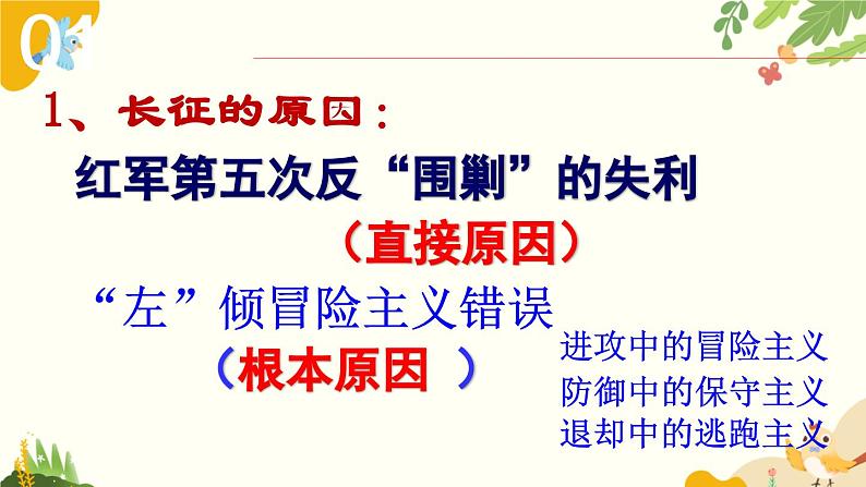 人教部编版历史八年级上册第17课 中国工农红军长征课件第5页