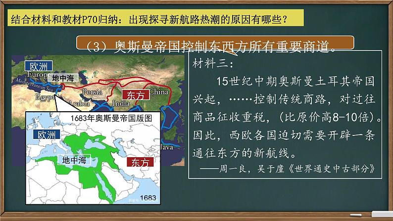 初中历史人教版九年级上册第15课 探寻新航路 课件第8页