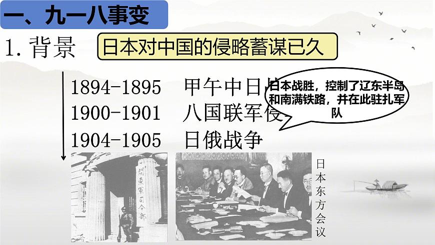 初中歷史人教版八年級上冊第18課 從九一八事變到西安事變 課件第4頁