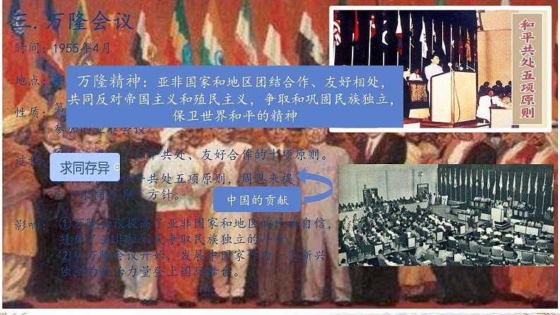 初中历史人教版九年级下册第19课 亚非拉国家的新发展 课件第7页
