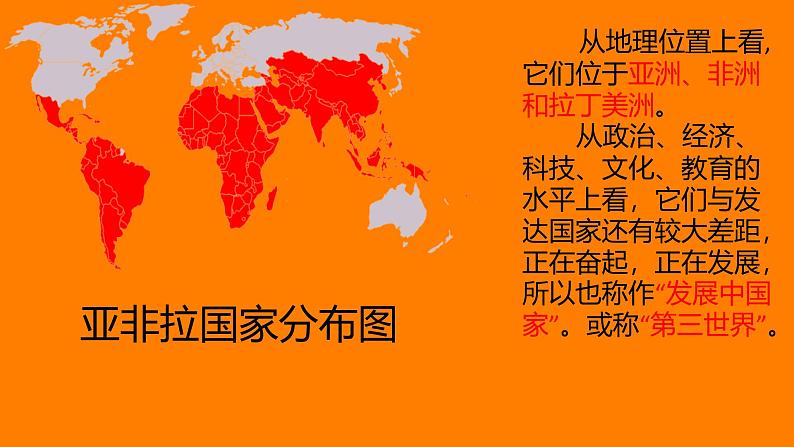 初中历史人教版九年级下册第19课 亚非拉国家的新发展 课件第3页