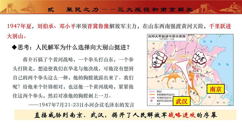 第24课 人民解放战争的胜利(教学课件)第8页