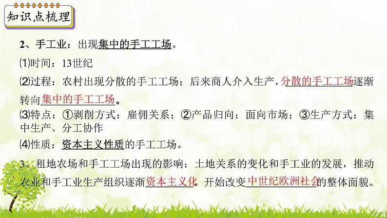 新课堂探索课件 部编版历史9年级上册 第13课 西欧经济和社会的发展第6页