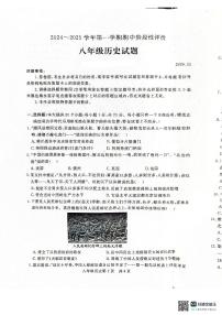 河南省濮陽市范縣2024-2025學(xué)年八年級上學(xué)期11月期中歷史試題