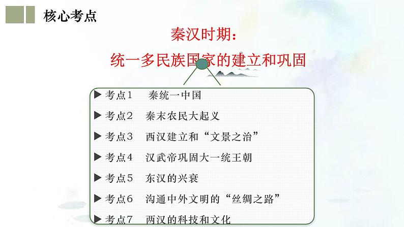(部编版)中考历史一轮复习考点练习课件专题03 秦汉时期:统一多民族国家的建立和巩固(含答案)第6页