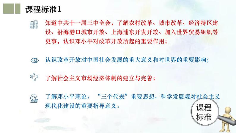 (部编版)中考历史一轮复习考点练习课件专题18 中国特色社会主义道路(含答案)第3页