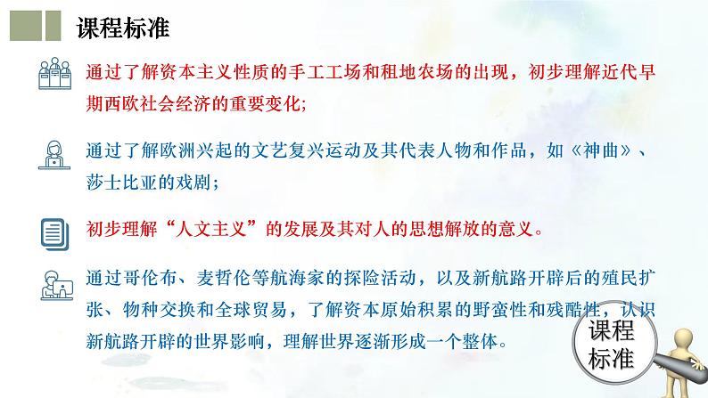 (部编版)中考历史一轮复习考点练习课件专题24 走向近代(含答案)03