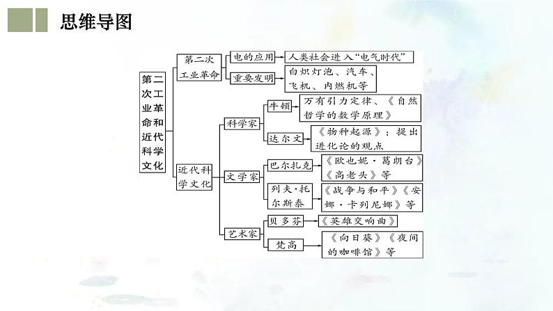 (部编版)中考历史一轮复习考点练习课件专题28 第二次工业革命和近代科学文化(含答案)第5页
