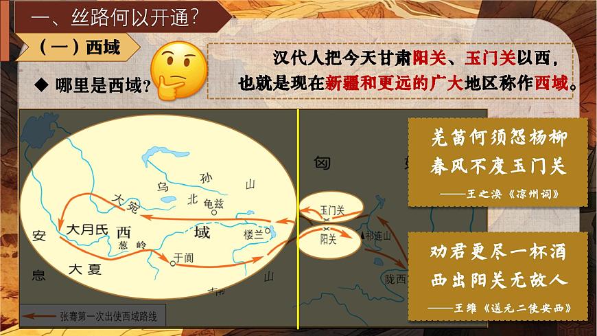 統(tǒng)編版歷史七年級(jí)上冊(cè)第14課《絲綢之路的開(kāi)通與經(jīng)營(yíng)西域》教學(xué)課件第3頁(yè)