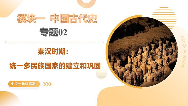 专题02 秦汉时期:统一多民族国家的建立和巩固(课件)-2025年中考历史一轮复习(湖南专用)第1页